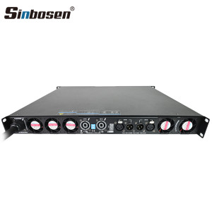 2 channel 6000w digital power amplifier with temperature display screen Sinbosen D2-6000