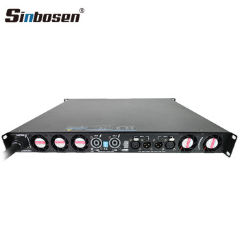 2 channel 6000w digital power amplifier with temperature display screen Sinbosen D2-6000