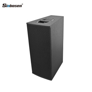 Dual 10" high performance 3-way passive point source loudspeaker