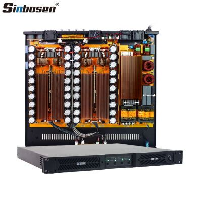 1700 Watt 4-Kanal-Klasse-D-1U-Profi-Bühnenleistungsverstärker