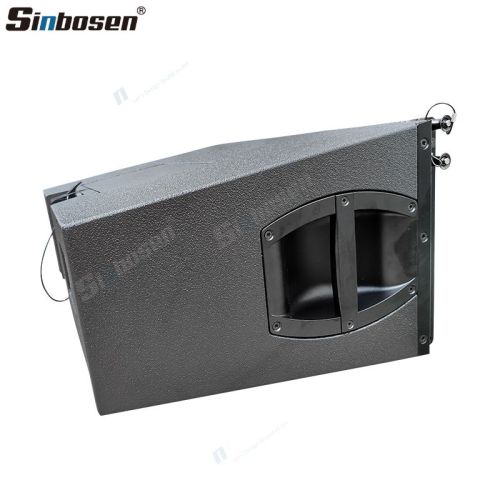 Dual 10" neodymium speaker high performance 3-way passive line array speakers