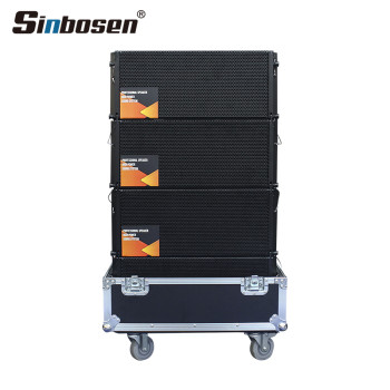 High performance 2-way passive line array loudspeaker dual 8-inch speaker