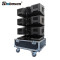 High performance 2-way passive line array loudspeaker dual 8-inch speaker
