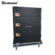 3-Way double 12 inch professional line array speakers