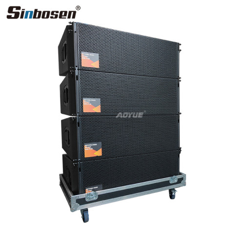 3-Way double 12 inch professional line array speakers