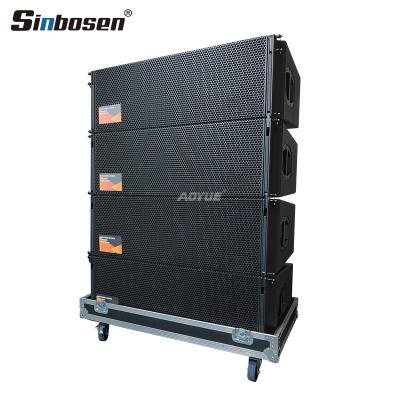 3-Way double 12 inch professional line array speakers