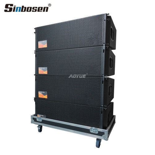3-Way double 12 inch professional line array speakers