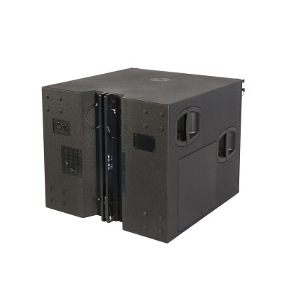 High performance flyable cardioid subwoofer 1x18inch and 1x12inch neodymium subwoofer