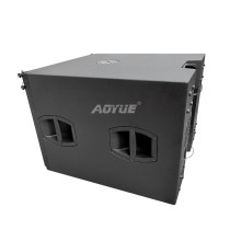 professional stage performance passive 18 inch and 12 inch subwoofer speaker