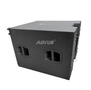 professional stage performance passive 18 inch and 12 inch subwoofer speaker