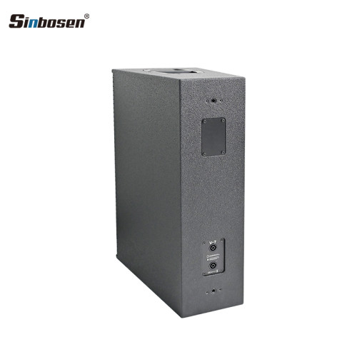 Dual 10" high performance 3-way passive point source loudspeaker