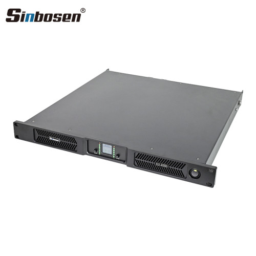 4500W 2 Channels Digital Power Amplifier with Temperature display and Rear-mounted Bracket