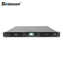 4500W 2 Channels Digital Power Amplifier with Temperature display and Rear-mounted Bracket