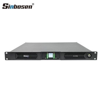 4500W 2 Channels Digital Power Amplifier with Temperature display and Rear-mounted Bracket