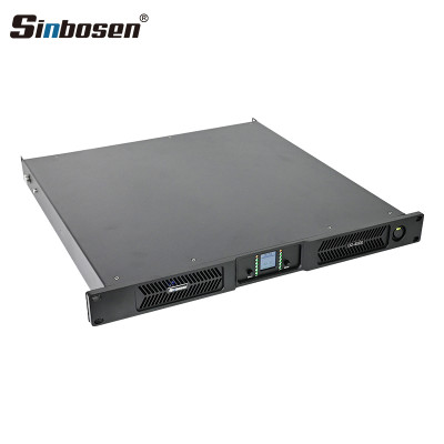 4500W 2 Channels Digital Power Amplifier with Temperature display and Rear-mounted Bracket