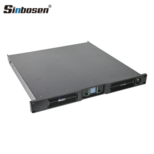 4500W 2 Channels Digital Power Amplifier with Temperature display and Rear-mounted Bracket