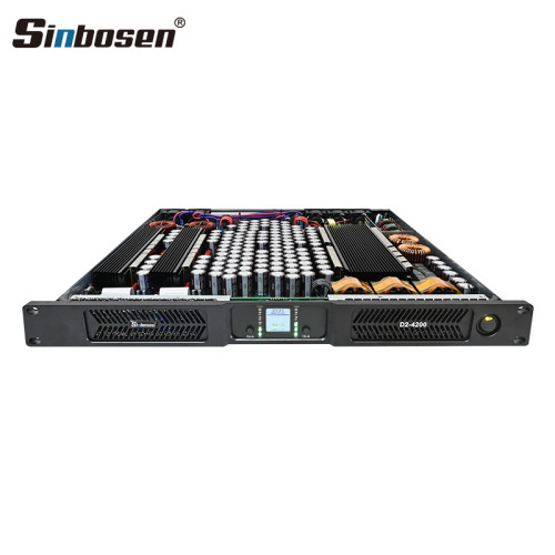 Sinbosen digital 2-channel 4200W home theater sound system power amplifier Silicon carbide