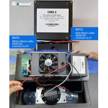 How to connect the internal wiring of the Sinbosen DM9.5 active board?