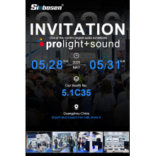 Sinbosen Audio —— Prolight+Sound Guangzhou 2026！！