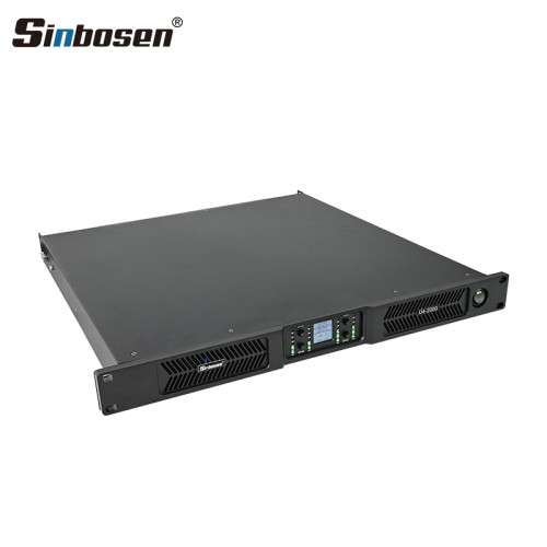 D4-2000 V2.0 4 channel 2000w audio digital power amplifier for professional performance