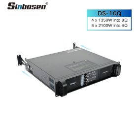 Sinbosen DS-10Q 4 channel professional power amplifier for dual 15 inch speaker