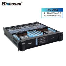 Sinbosen DS-20Q 4000 watt 4 channel professional bass power amplifier dual 18 inch subwoofer