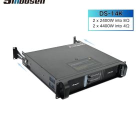 Sinbosen high power 4400w 2 channel DS-14K amplifier for dual 18-inch bass speaker