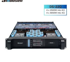 Sinbosen Sound Equipment 4650w 4 Channels powerful Professional Power Amplifier for Subwoofer