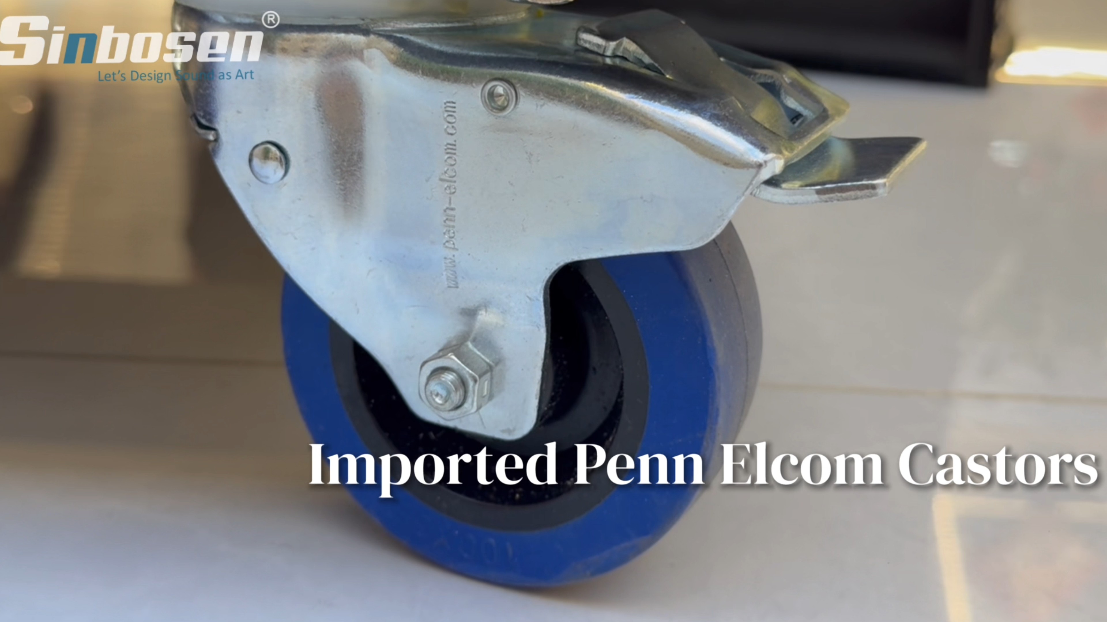 Sinbosen Flight Case Self-Centering Swivel Caster