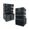 Active dual 10 inch line array and 18 inch Subwoofer speaker