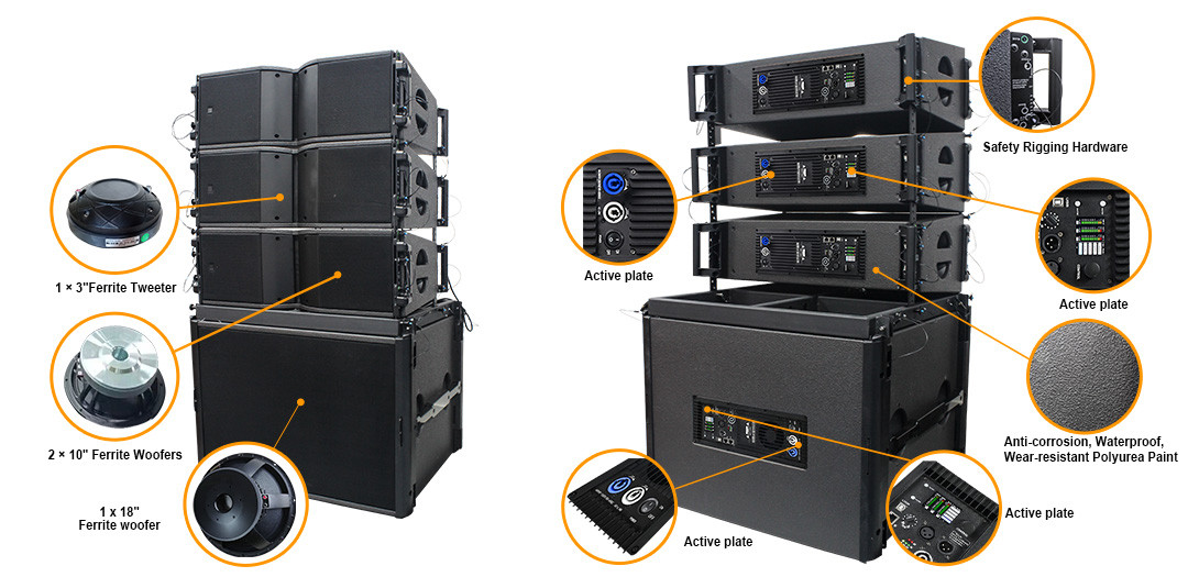 active line array