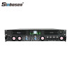 D4-3500 V2.0 3500W 4 Channel 1U Class D Power Amplifier PA Subwoofer With Brackets and Temperature Monitoring
