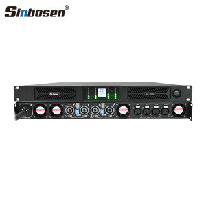 D4-3500 V2.0 3500W 4 Channel 1U Class D Power Amplifier PA Subwoofer With Brackets and Temperature Monitoring