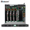 4500W 2 Channels Digital Power Amplifier with Temperature display and Rear-mounted Bracket
