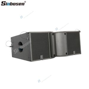 Active bi-amp 2-way dual 12 inch line array speaker KA212
