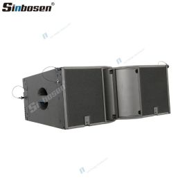 Active bi-amp 2-way dual 12 inch line array speaker KA212