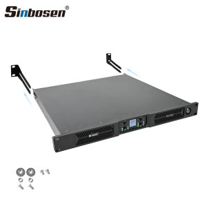 D4-1500V2.0 4 Channel 1U Class D Digital power amplifier 1500W