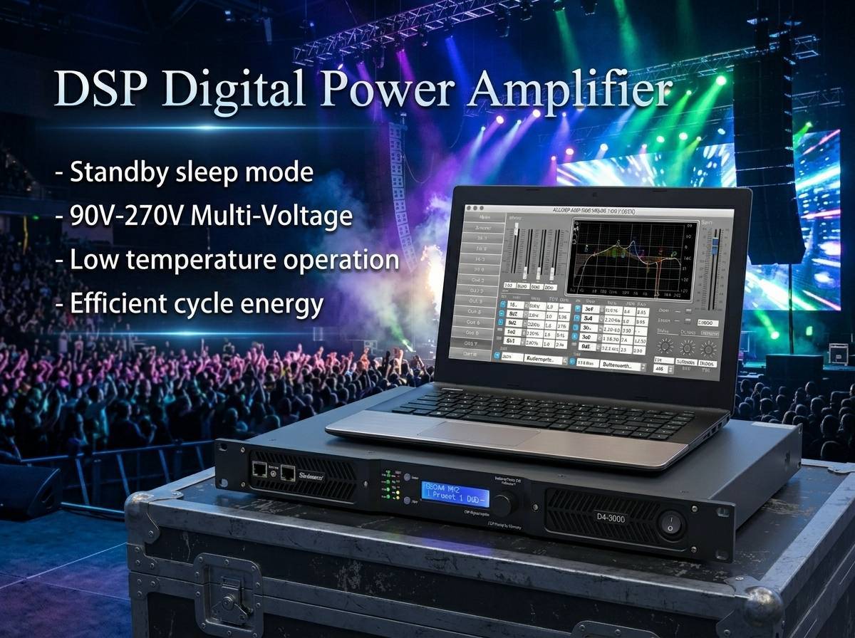 Video tutorial on DSP software connection operation for D-series power amplifiers