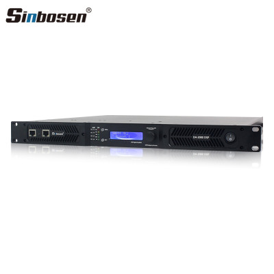D4-2000 DSP 2000W @8ohms D Sınıfı Profesyonel Ses Amplifikatörü