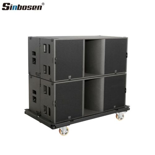 Supergraves doble subwoofer de 18 pulgadas para eventos en interiores y exteriores