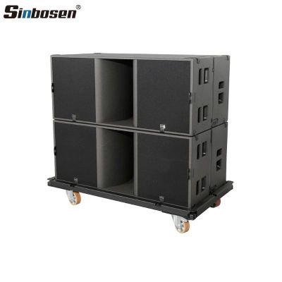 Podwójny 18-calowy subwoofer Super Bass do imprez plenerowych w pomieszczeniach zamkniętych
