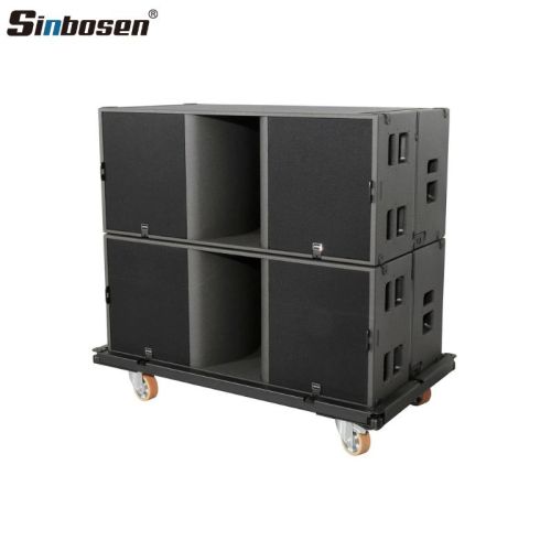 Supergraves doble subwoofer de 18 pulgadas para eventos en interiores y exteriores