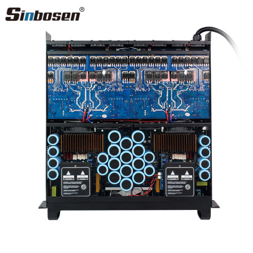 Sinbosen FP20000Q 4000 watts 4 canaux professionnel amplificateur de basse basse double 18 pouces subwoofer