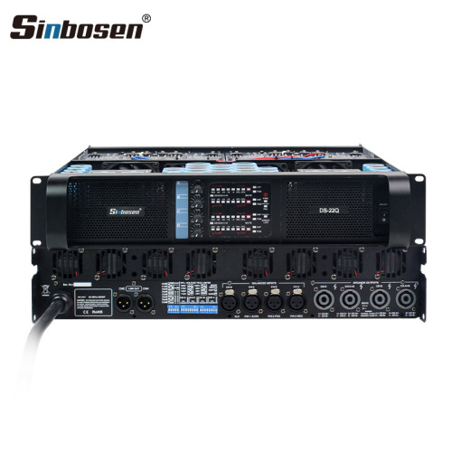 Sinbosen FP22000Q 4650w 4 Canali Amplificatore di potenza professionale più potente per subwoofer da 21 pollici