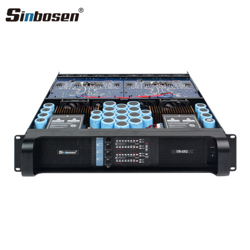 Sinbosen FP22000Q 4650w 4 Canali Amplificatore di potenza professionale più potente per subwoofer da 21 pollici