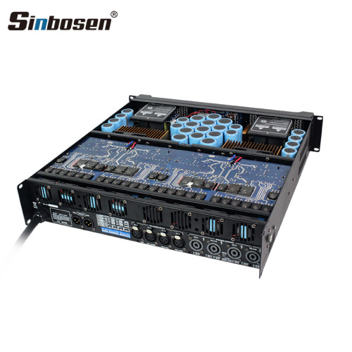 Sinbosen FP20000Q Subwoofer da 18 pollici con doppio amplificatore di potenza professionale a 4 canali da 4000 watt