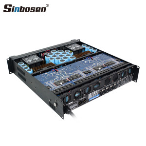 Sinbosen FP20000Q Subwoofer da 18 pollici con doppio amplificatore di potenza professionale a 4 canali da 4000 watt
