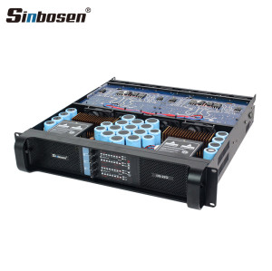 Sinbosen FP22000Q 4650w Amplificatore di potenza professionale a 4 canali per subwoofer da 18 pollici / 21 pollici