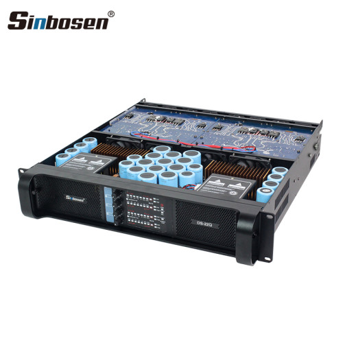 Sinbosen FP22000Q 4650w 4 Canali Amplificatore di potenza professionale più potente per subwoofer da 21 pollici