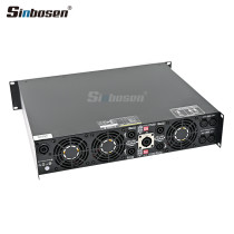 Ultra-Quiet 2U Suitable for Home Theater 4 channels 3200W Power Amplifiers 2ohms work stable